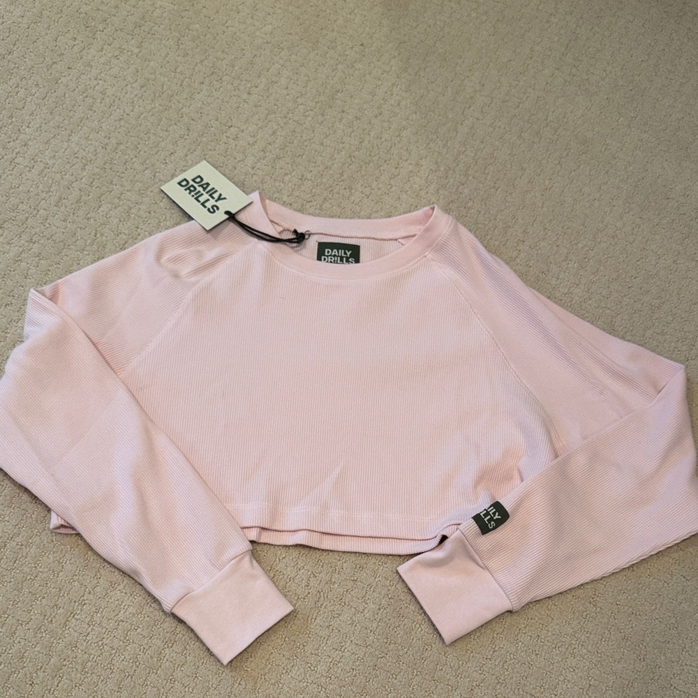 DAILY DRILLS cropped cupid thermal